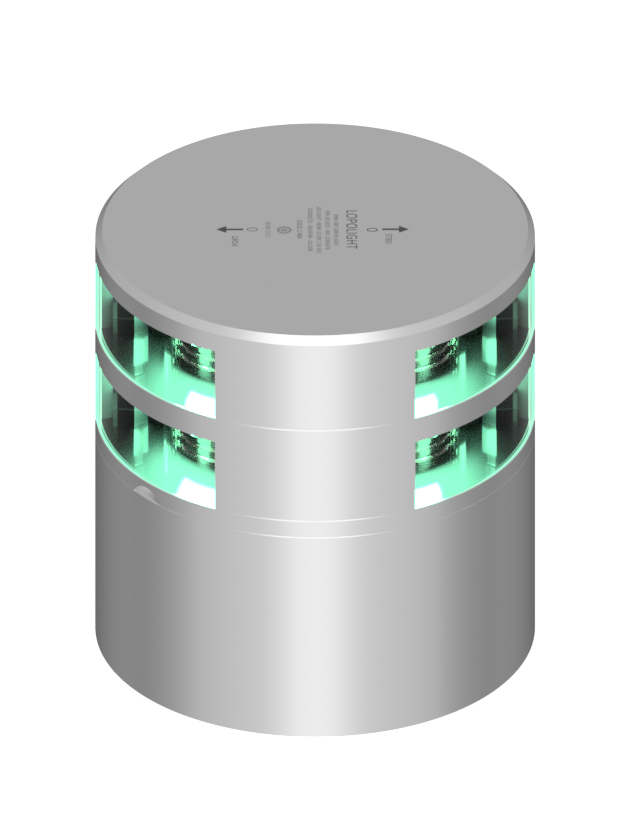2nm 180° Green, double, silver w/Conn & Alu-baseCD 2nm 180° Green, double, silver w/Conn & Alu-baseCD